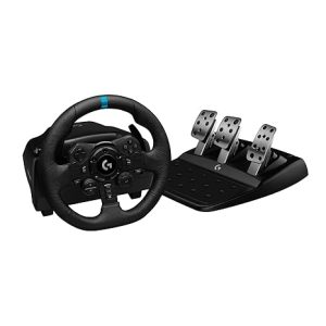 Nexuvira G923 Racing Wheel and Pedals, TRUEFORCE up to 1000 Hz Force Feedback,