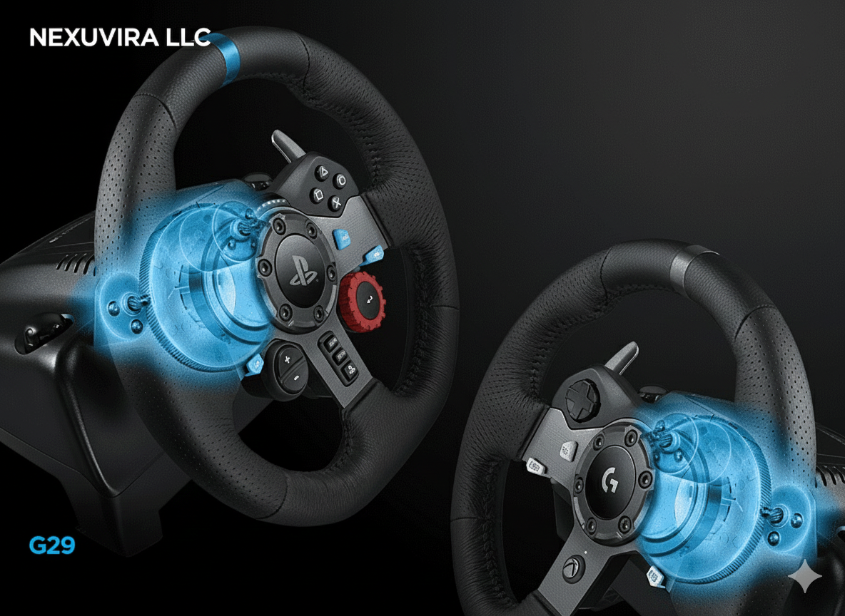Nexuvira Racing Wheel Precision Design